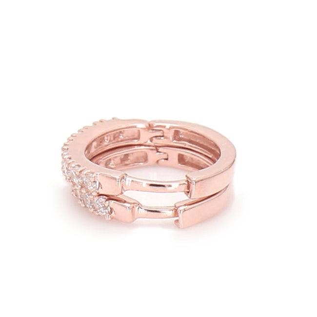 Mini Hoops Rose Gold otrodiamonds