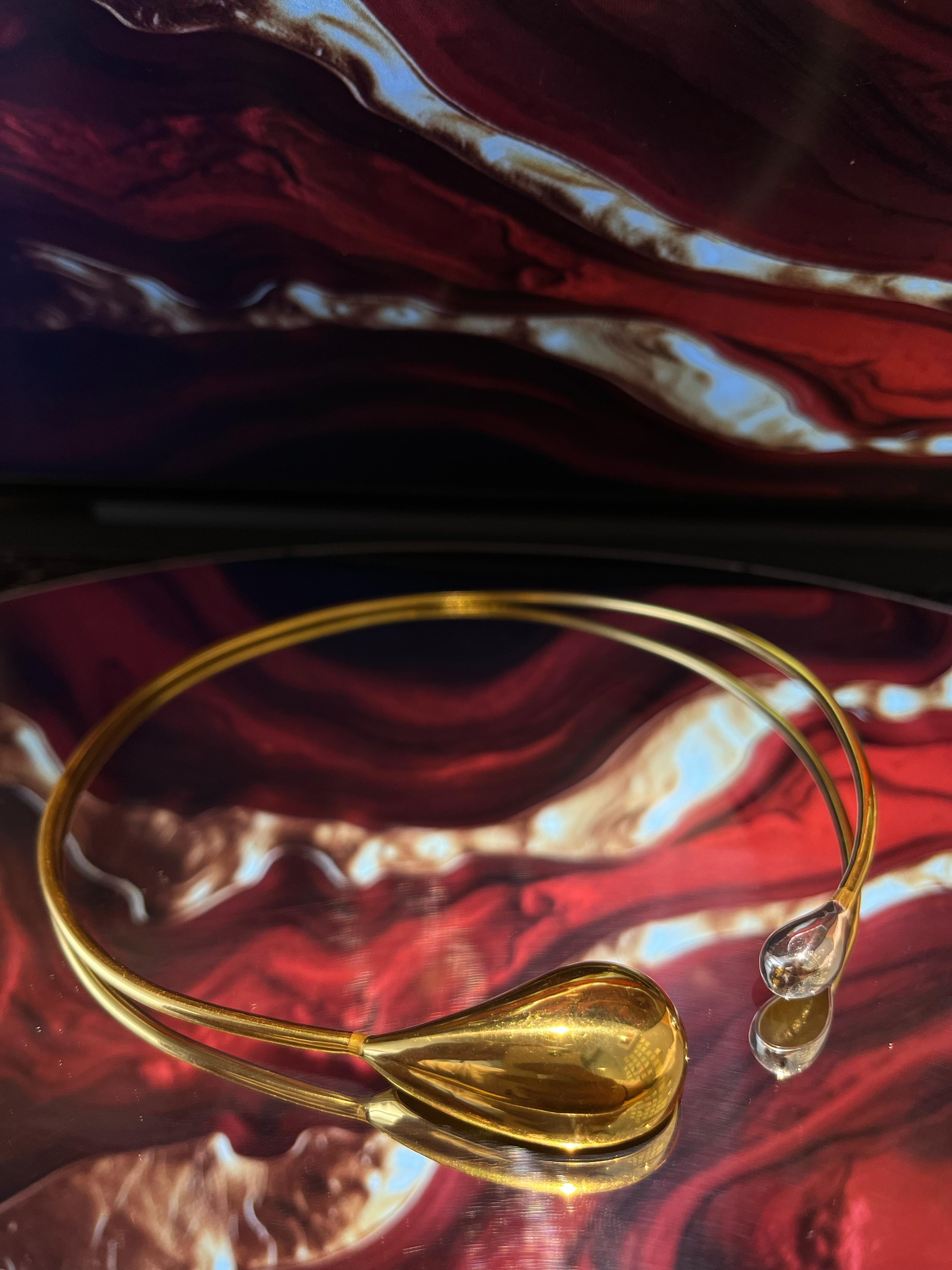 Golden Aura Choker otrodiamonds