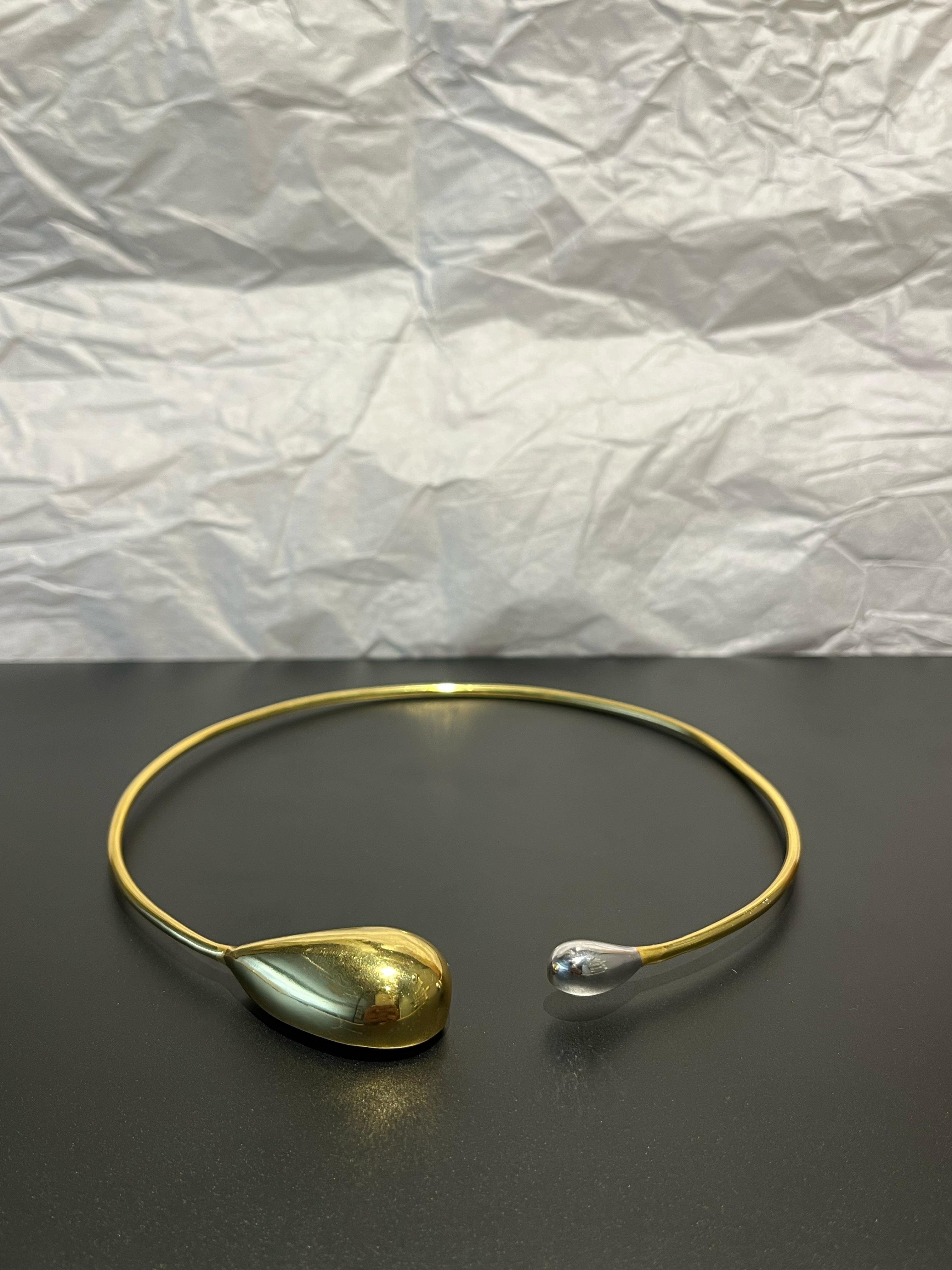 Golden Aura Choker otrodiamonds