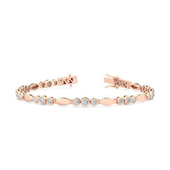 Sculpted Harmony Sparkler Bracelet otrodiamonds