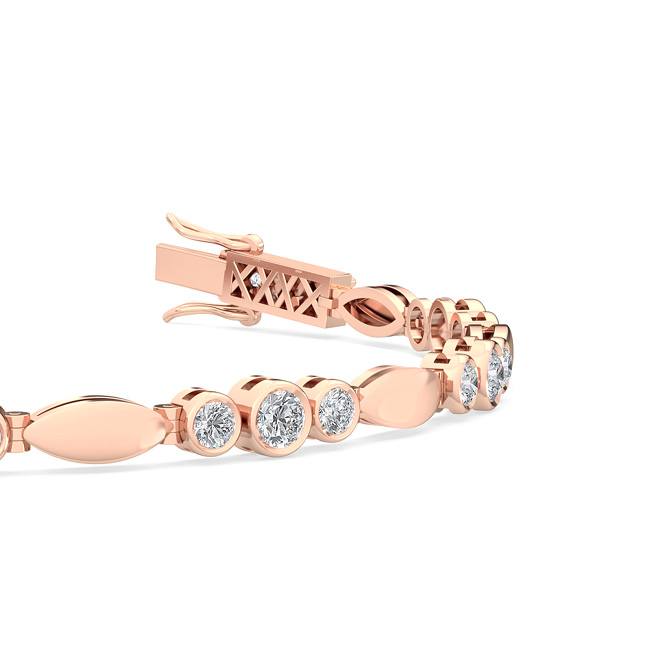 Sculpted Harmony Sparkler Bracelet otrodiamonds