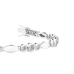 Sculpted Harmony Sparkler Bracelet otrodiamonds