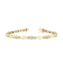 Sculpted Harmony Sparkler Bracelet otrodiamonds
