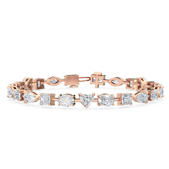 Medley Bracelet Rose Gold otrodiamonds