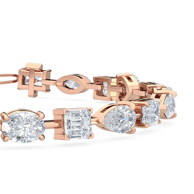 Medley Bracelet Rose Gold otrodiamonds