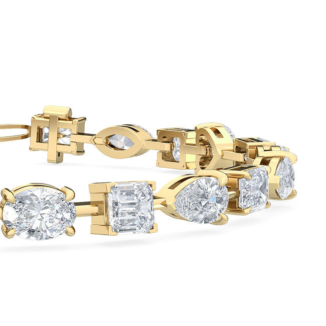 Medley Bracelet Yellow Gold otrodiamonds
