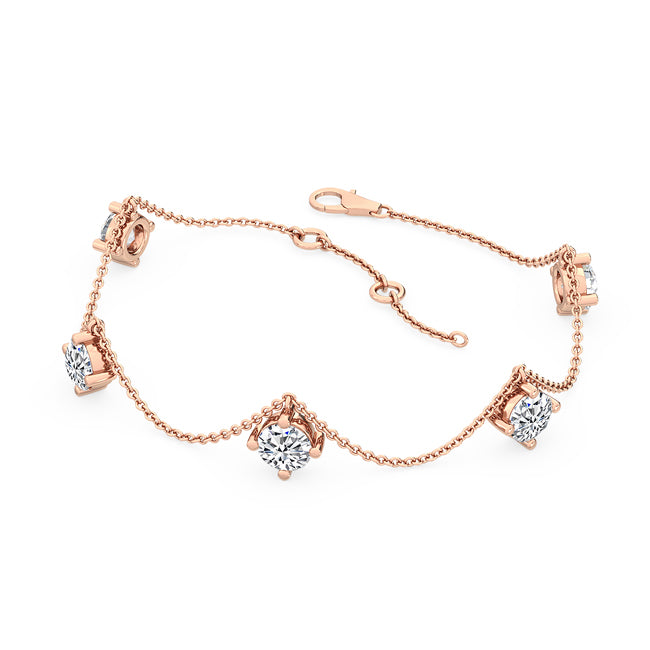 Diamond Drops Bracelet otrodiamonds