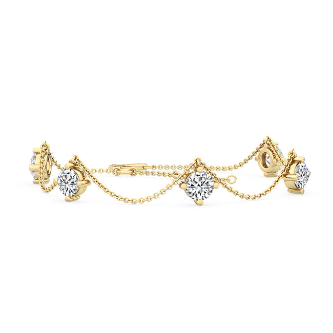 Diamond Drops Bracelet otrodiamonds