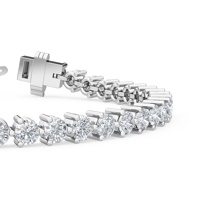 Trinity Tennis Bracelet - 5 carat