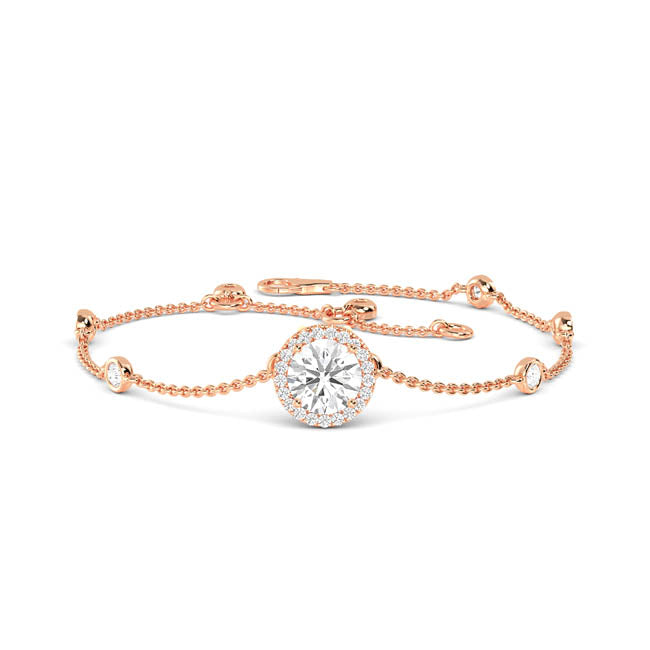 Halo Bracelet otrodiamonds
