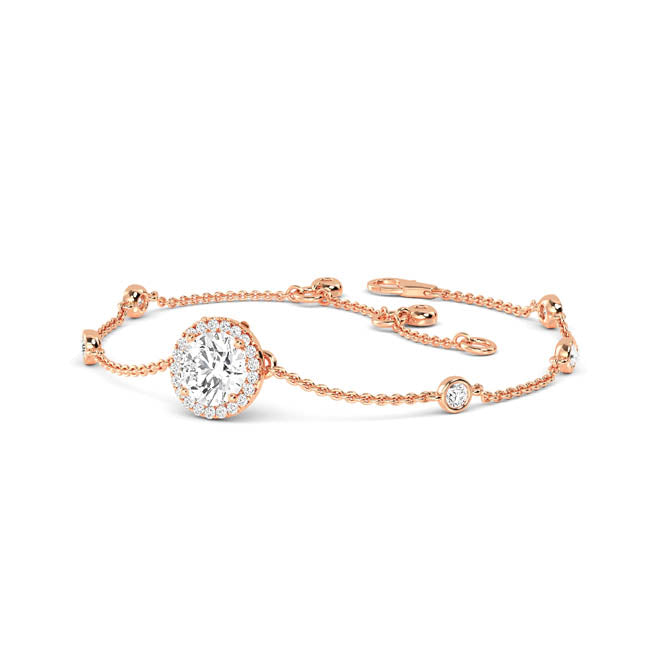 Halo Bracelet otrodiamonds