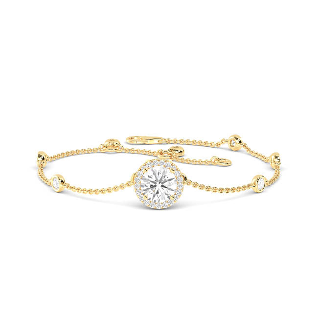 Halo Bracelet otrodiamonds