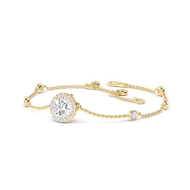 Halo Bracelet otrodiamonds