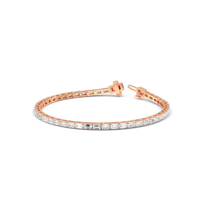 Emerald East-West Bracelet otrodiamonds