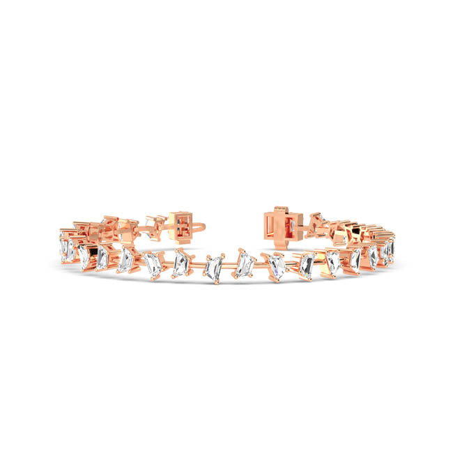 Diamond Trapeze Bracelet otrodiamonds