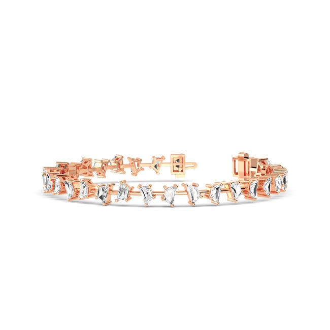 Diamond Trapeze Bracelet otrodiamonds