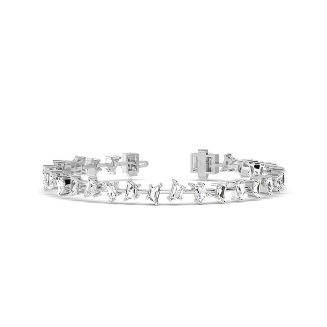 Diamond Trapeze Bracelet