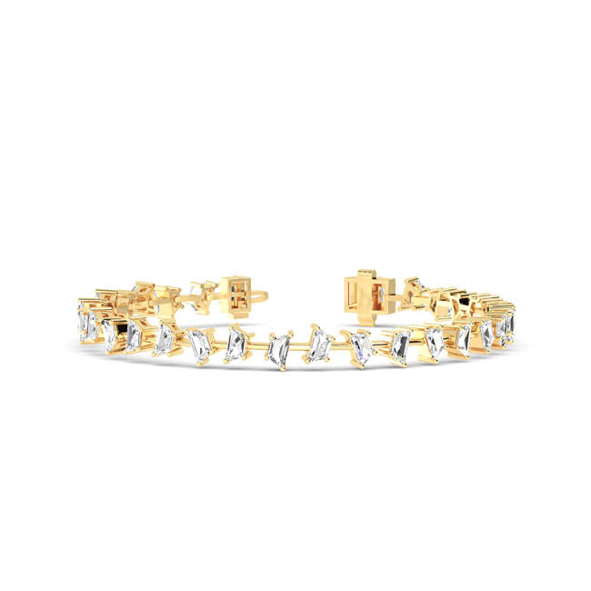 Diamond Trapeze Bracelet otrodiamonds