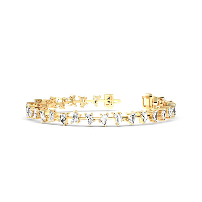 Diamond Trapeze Bracelet otrodiamonds