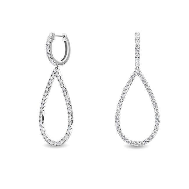 Twinkle Drop Hoops