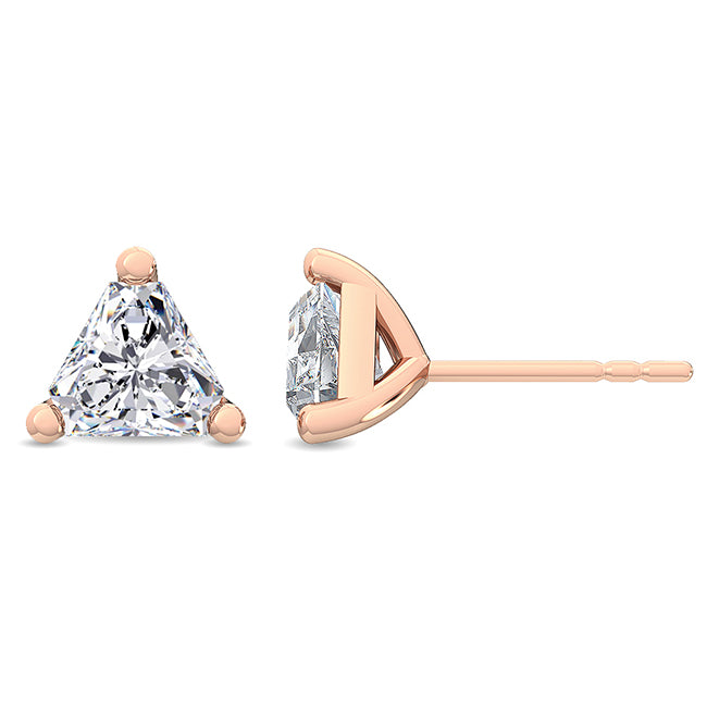 TriSpark Studs - 2 Carat