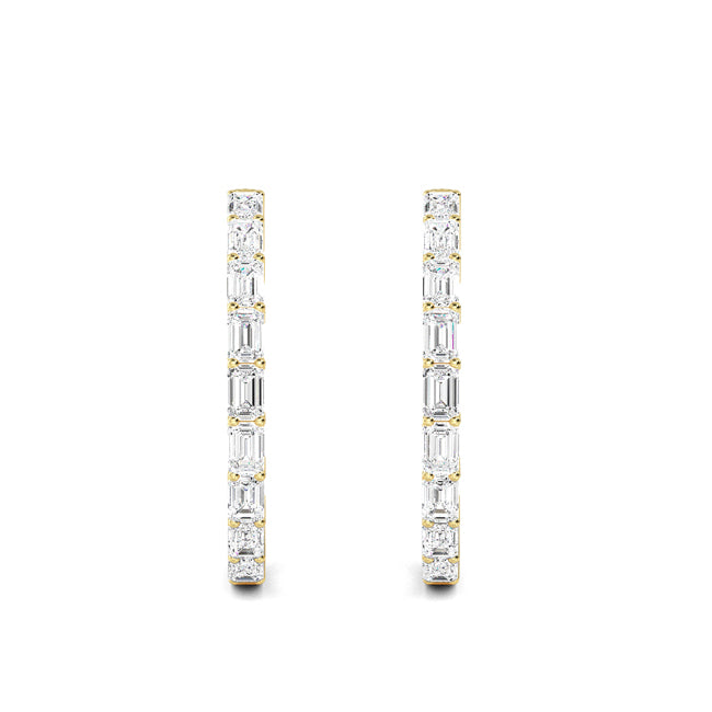 Fusion Inside-Out 1" Hoops otrodiamonds