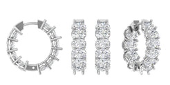 Oval Inside-Out 0.75" Hoops otrodiamonds