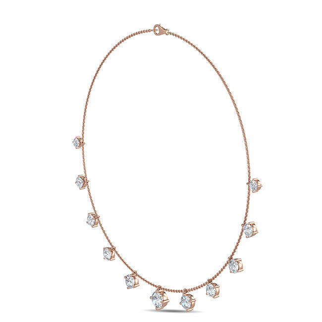 Diamond Drops Necklace otrodiamonds