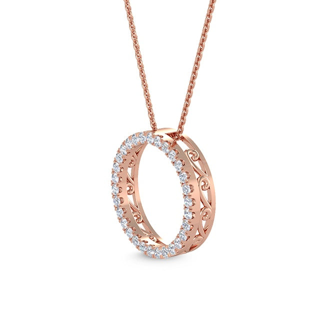 Diamond Ringlet Pendant otrodiamonds