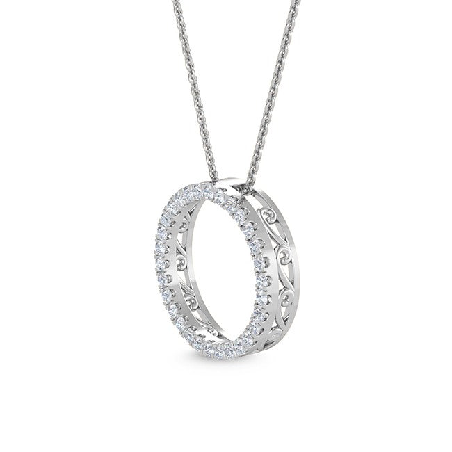 Diamond Ringlet Pendant