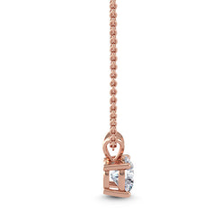 Classic Solitaire Pendant - Round otrodiamonds
