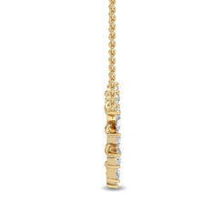 Mixed Shapes Heart Pendant otrodiamonds