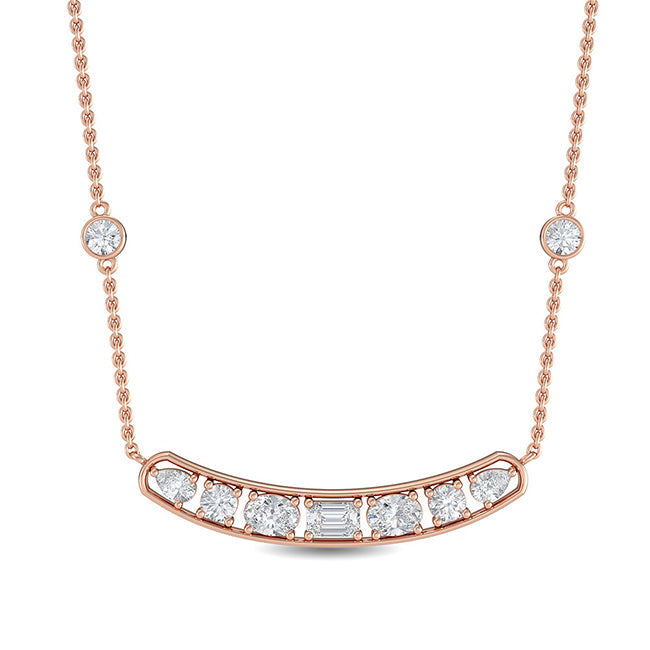 Mix Shaped Diamond Bar otrodiamonds