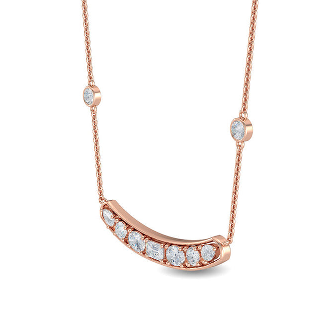 Mix Shaped Diamond Bar otrodiamonds