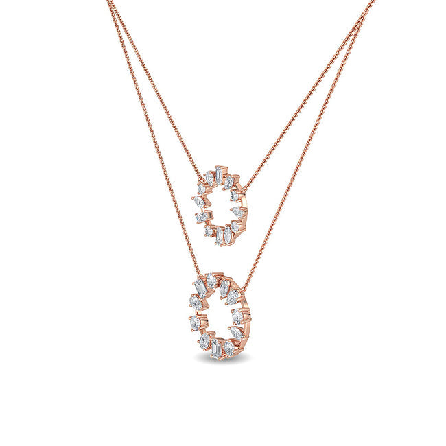 Medley Ring Layered Necklace otrodiamonds