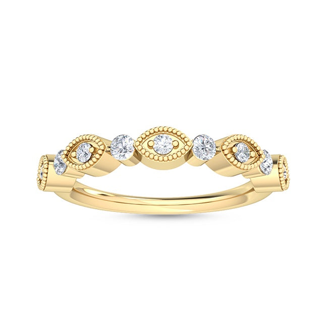 Evil Eye Ring Yellow Gold otrodiamonds