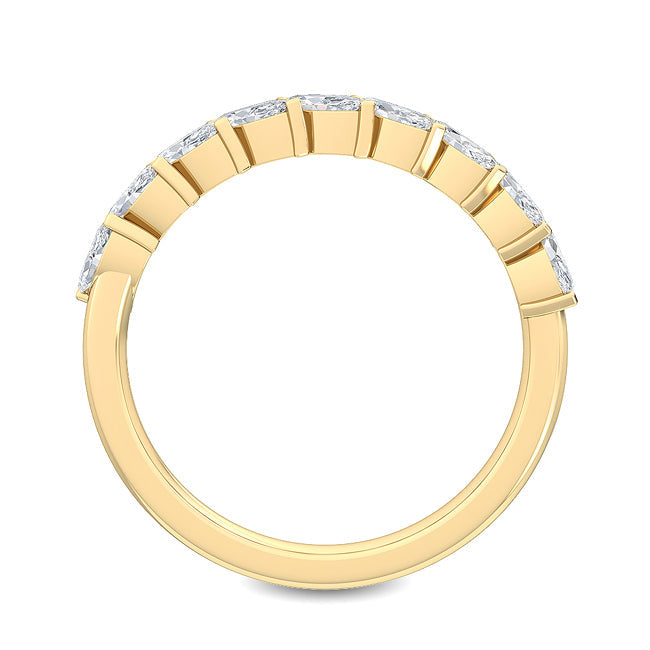 Marquise Wave Yellow Gold otrodiamonds
