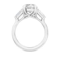 3 stone Round engagement ring otrodiamonds
