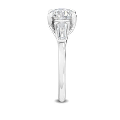 3 stone Round engagement ring otrodiamonds