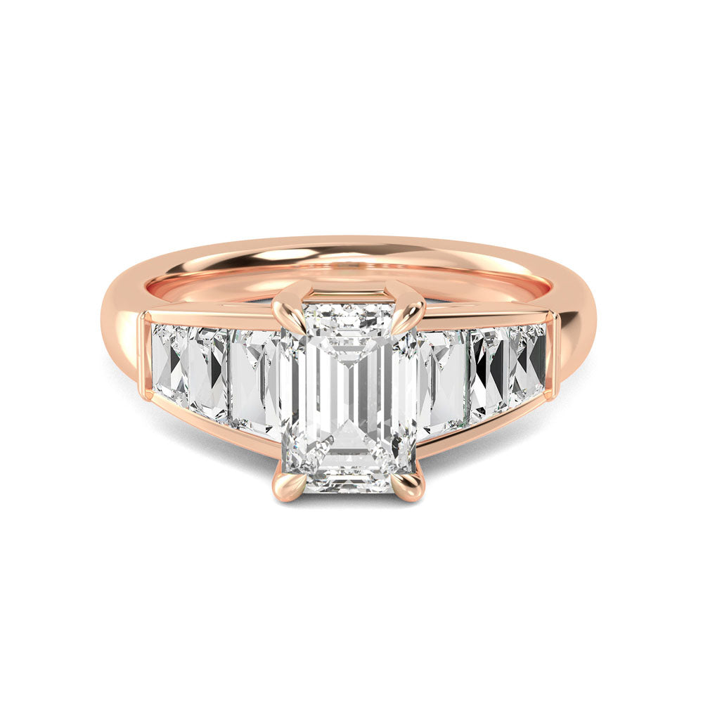 Emerald Cascade Ring otrodiamonds