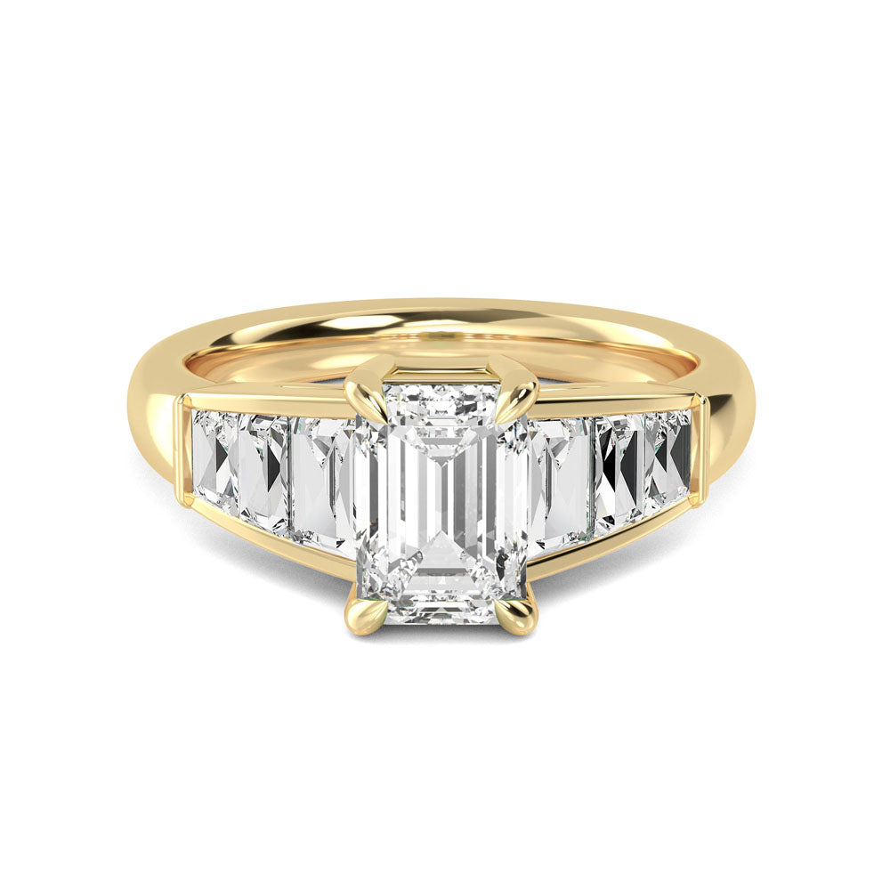 Emerald Cascade Ring otrodiamonds