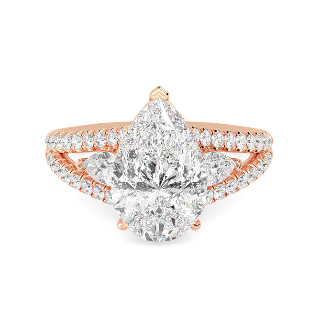 Pear Pave  Band otrodiamonds