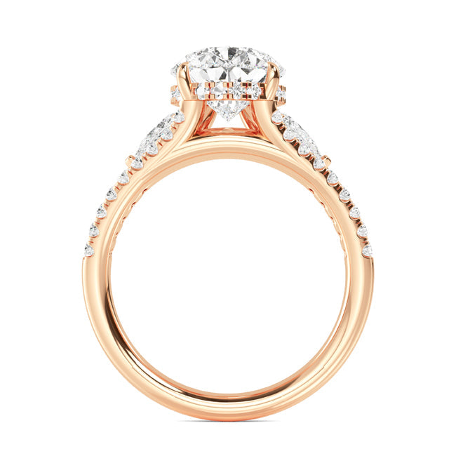 Pear Pave  Band otrodiamonds