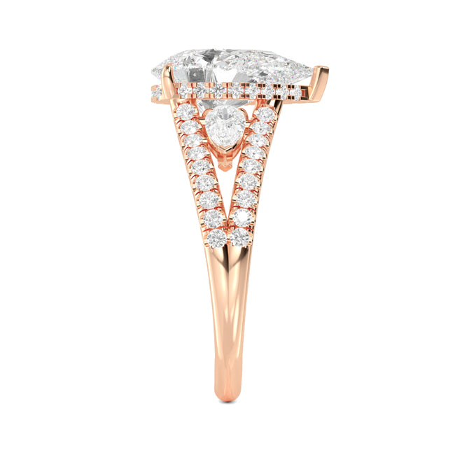 Pear Pave  Band otrodiamonds