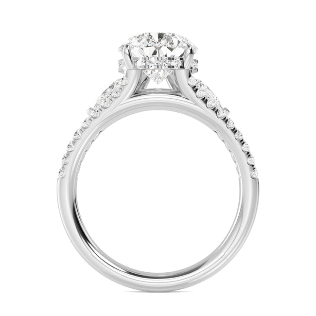 Pear Pave  Band otrodiamonds
