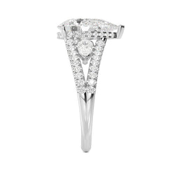 Pear Pave  Band otrodiamonds