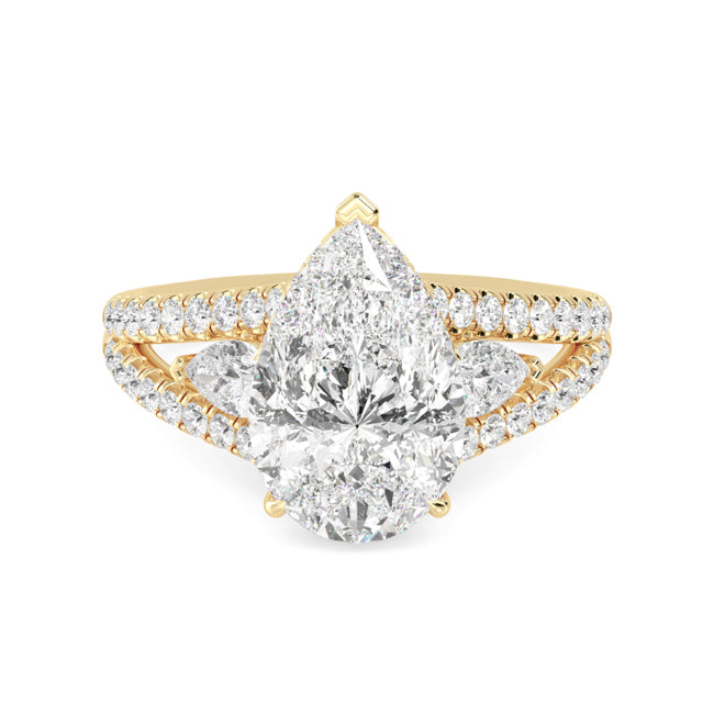 Pear Pave  Band otrodiamonds