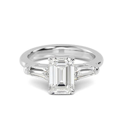 Trilliant Emerald  Band otrodiamonds