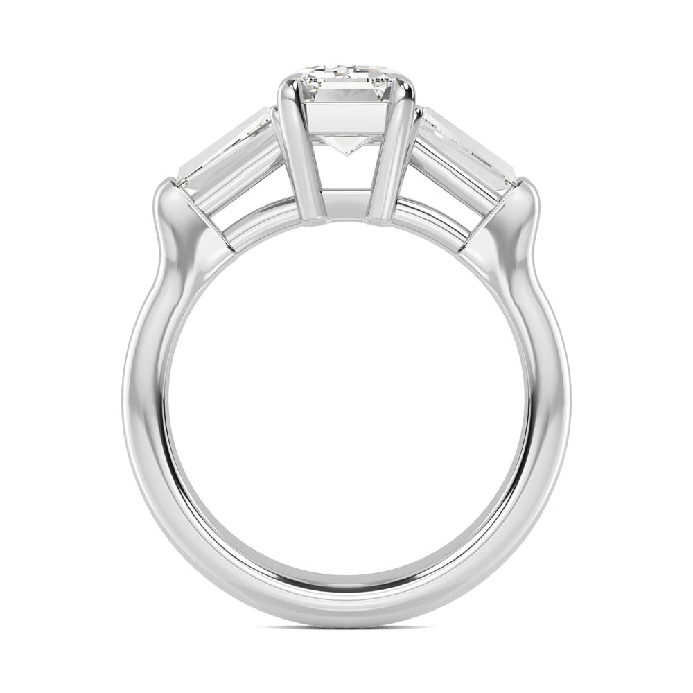 Trilliant Emerald  Band otrodiamonds