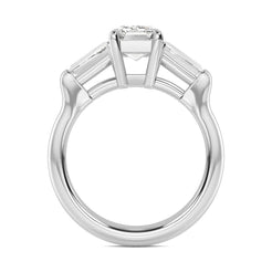 Trilliant Emerald  Band otrodiamonds
